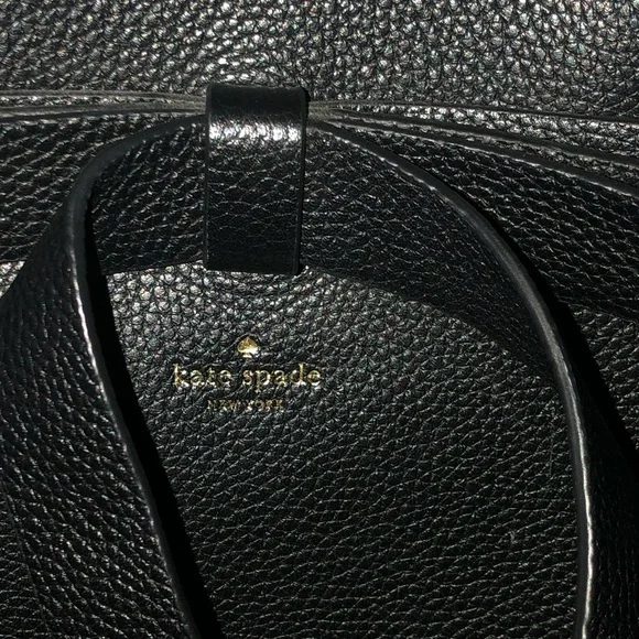 KATE SPADE BLACK TOTE BAG - Picture 2 of 15